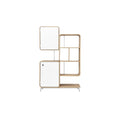 Moderne houten boekenkast met strak design